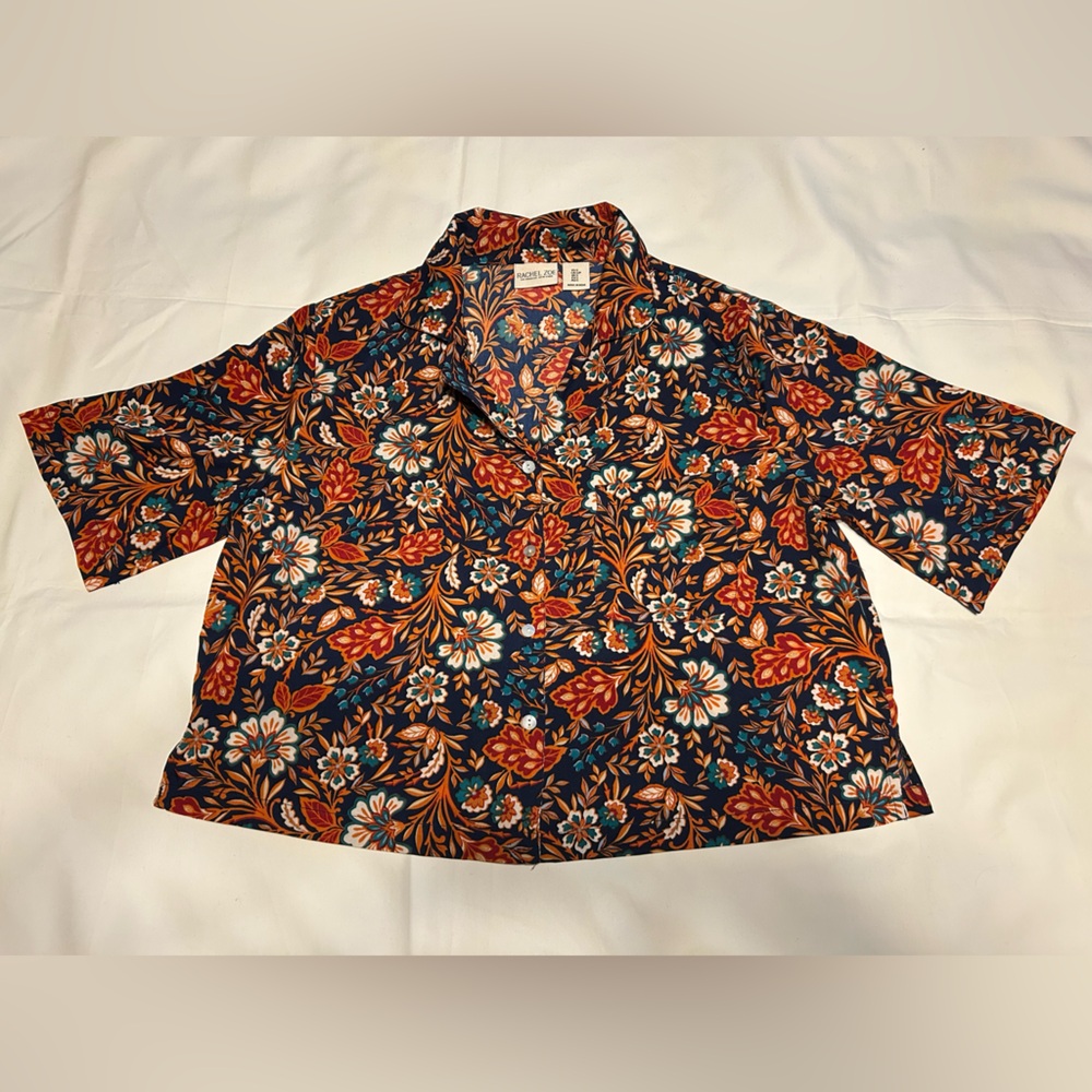 Rachel Zoe Vibrant Floral Pajama Set